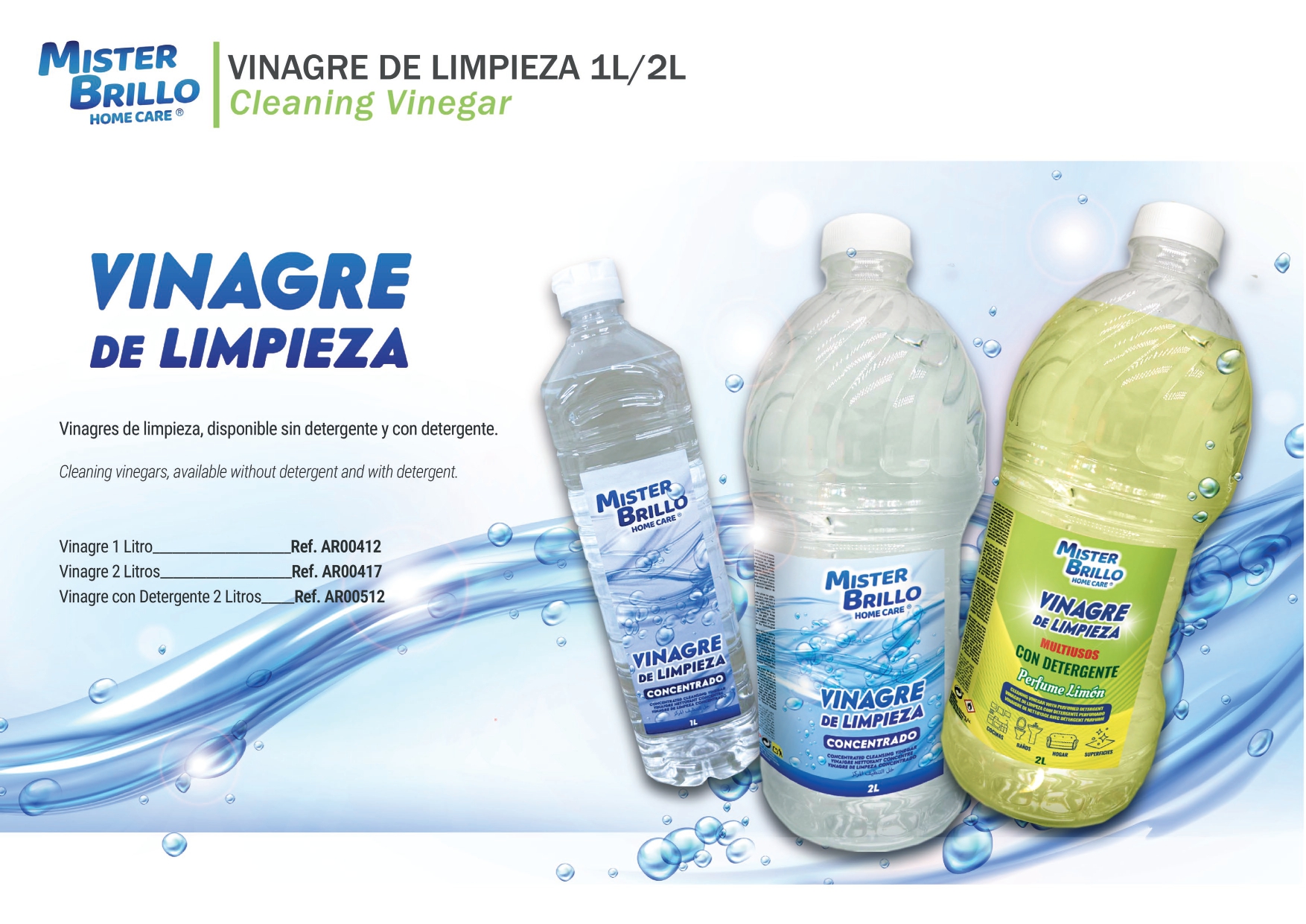 Vinagre de Limpieza MR BRILLO