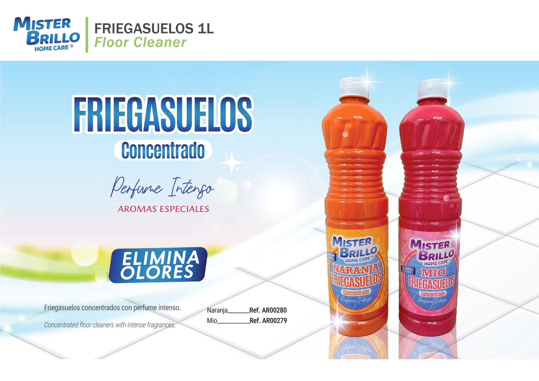 Friegasuelos MR BRILLO 1L