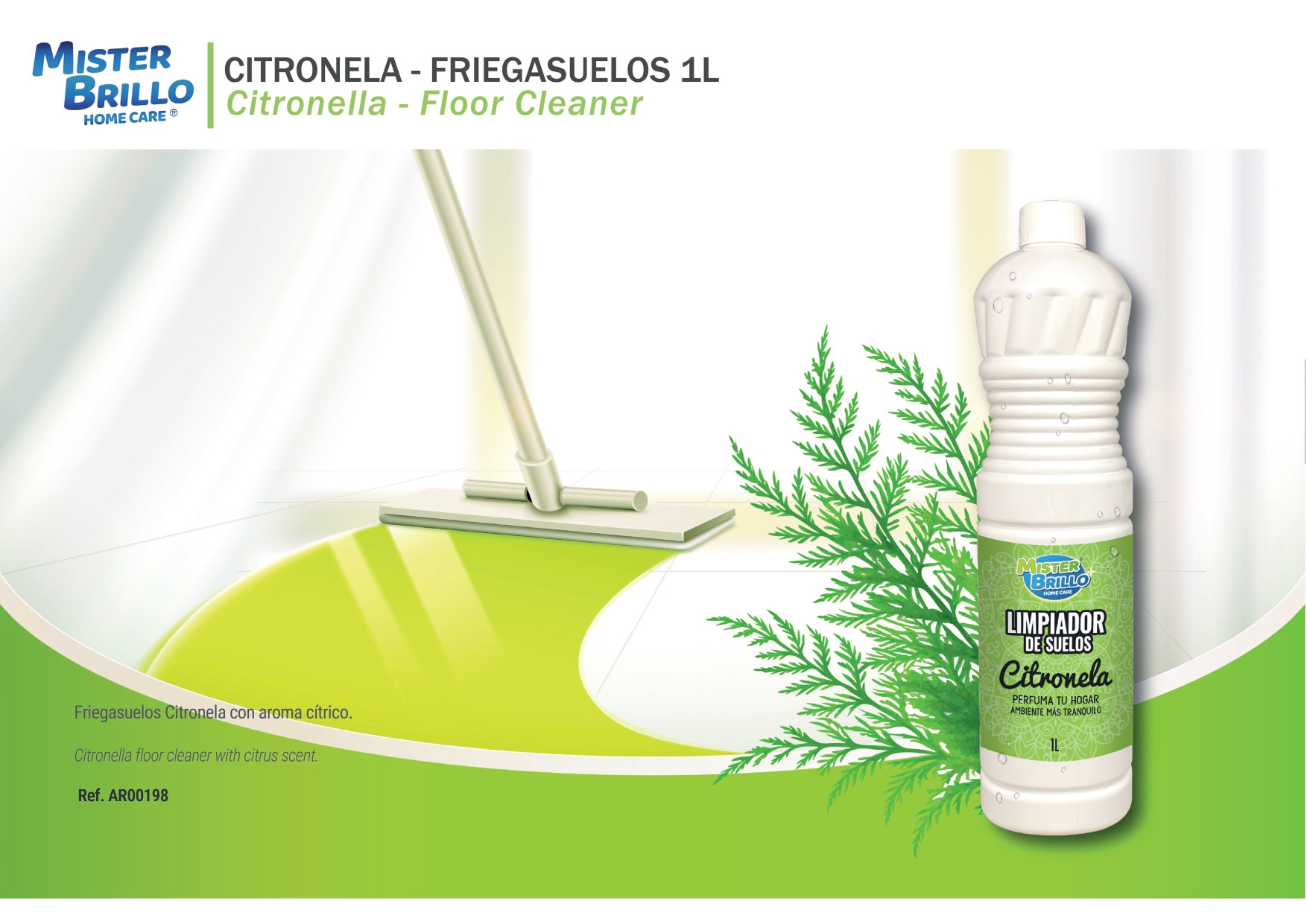 Citronela Friegasuelos 1L