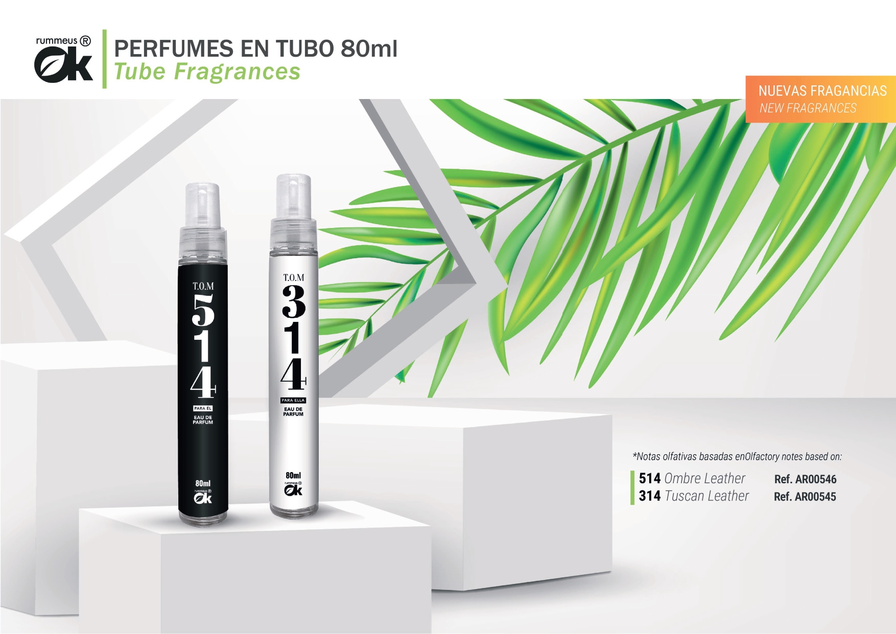 Nuevas Fragancias Tubo 80ml